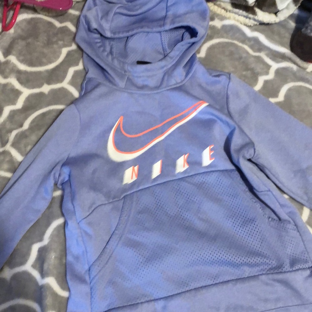 A Nike sweatshirt